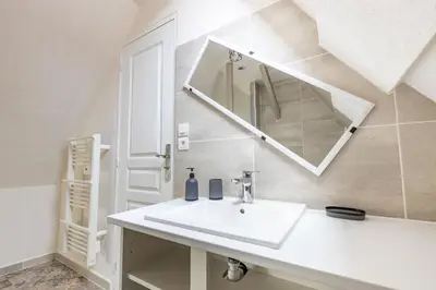 Salle de bains dans l'établissement Faune