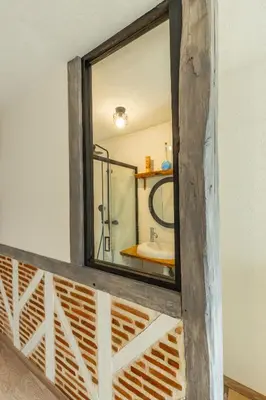 Salle de bains dans l'établissement Faune