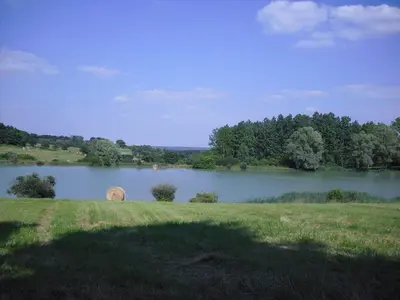 Paysage naturel près de la maison de vacances