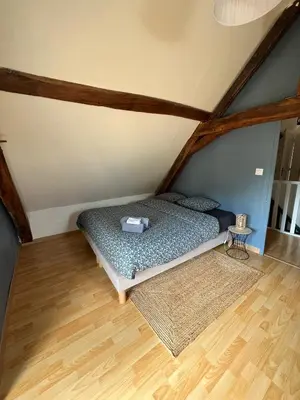 Un ou plusieurs lits dans un hébergement de l'établissement La Ferme Neuve