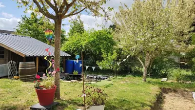 Jardin de l'établissement Chez nous à Saint Avertin