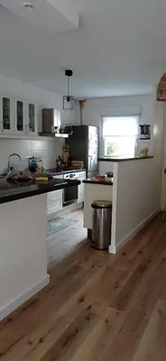 Cuisine ou kitchenette dans l'établissement a 8kms du circuit des 24 h du mans