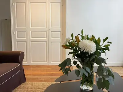 Coin salon dans l'établissement La Petite Maison du 9