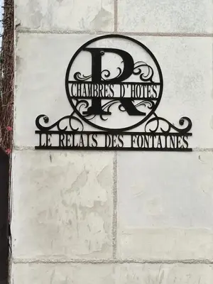 Certificat, récompense, panneau ou autre document affiché dans l'établissement Le Relais des Fontaines