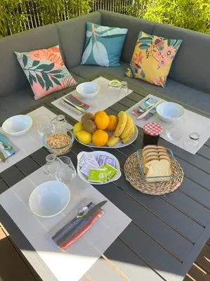 Nourriture dans le B&B/chambre d'hôtes ou à proximité