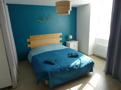 Un ou plusieurs lits dans un hébergement de l'établissement Maison entre Loire et châteaux
