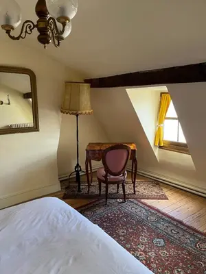 Un ou plusieurs lits dans un hébergement de l'établissement Maison des Acrobates