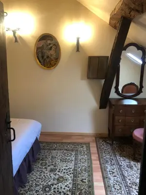 Un ou plusieurs lits dans un hébergement de l'établissement Maison des Acrobates