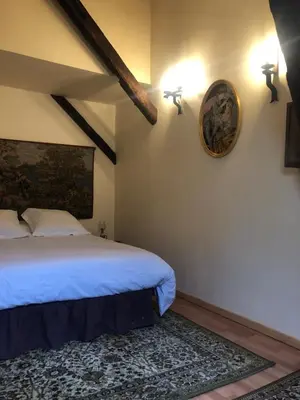 Un ou plusieurs lits dans un hébergement de l'établissement Maison des Acrobates