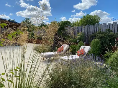 Jardin de l'établissement Les Gîtes du Bioparc
