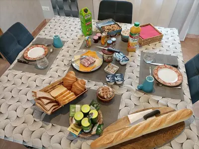 Nourriture dans le B&B/chambre d'hôtes ou à proximité